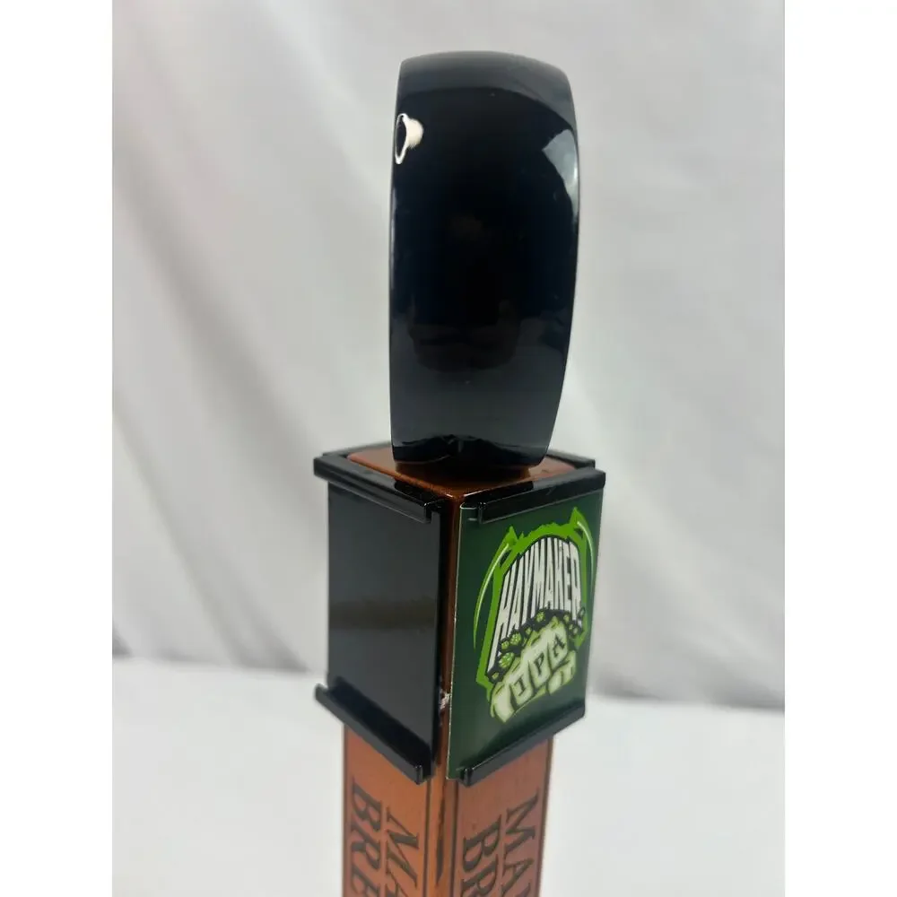 Mankato Brewery Haymaker IPA Beer Tap Handle Minnesota Wood Breweriana 10in